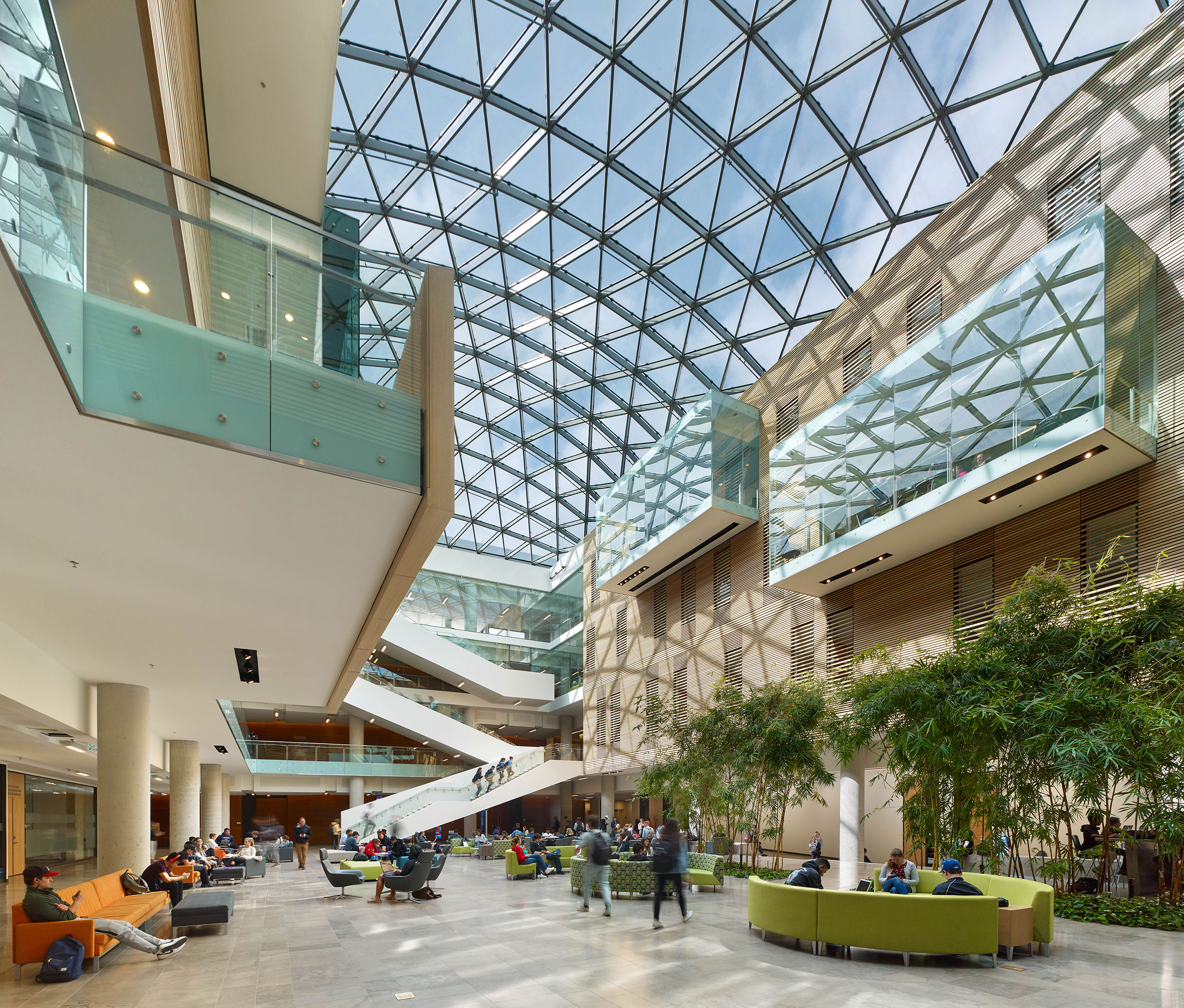 Lazaridis Hall Atrium