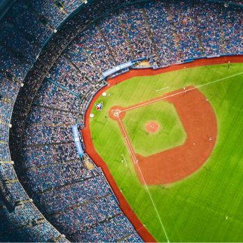 A birds eye view of the Rogers Centre
