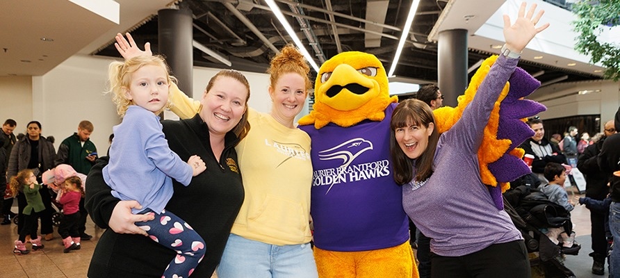 Purple and Gold Party attendeee